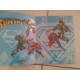 album SUPERMAN avec autocollants en relief stickers repositionnables