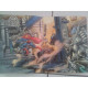album SUPERMAN avec autocollants en relief stickers repositionnables