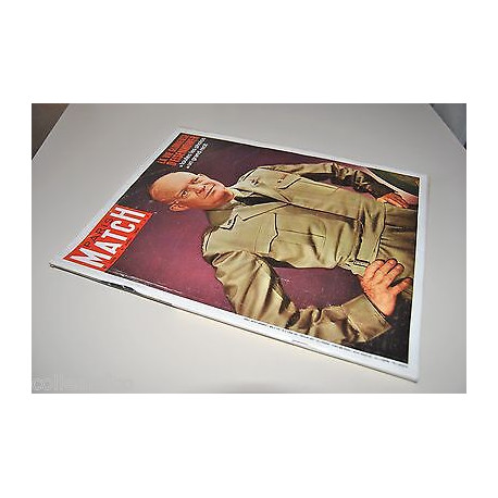 PARIS MATCH n 1039 Le vie glorieuse d'EISENHOWER 1969