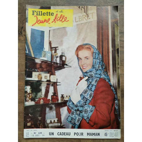 Fillette jeune fille n648 18 Décembre 1958