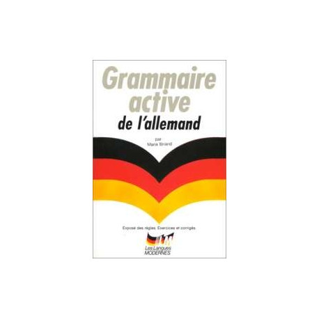 Grammaire active de l'allemand
