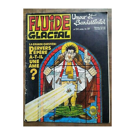 Fluide Glacial Nº 34 Avril 1979