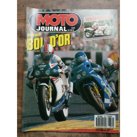Moto Journal Nº 812 24 Septembre 1987