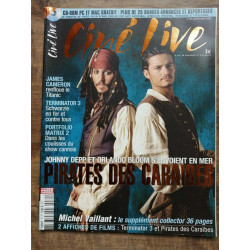 Ciné Live n70 Pirates des caraïbes juillet août 2003