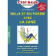 Belle et en forme avec la lune