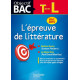 Objectif Bac - L'épreuve de Littérature Terminale L Bac 2015