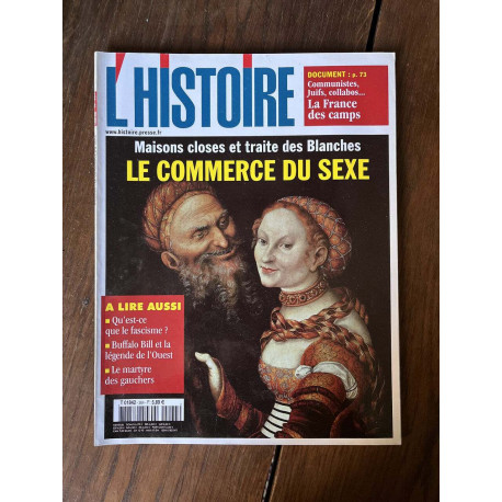 L'Histoire N264 Le commerce du sexe