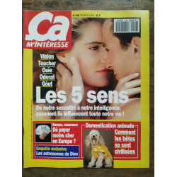 ça m'interesse n156 Février 1994 Les 5 sens