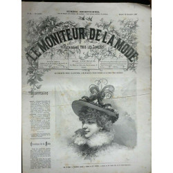 Le Moniteur de la mode N 51 52 anne Samedi 22 Decembre 1894