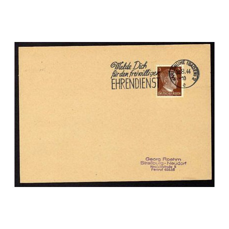 Allemagne n 706 Yv. flamme WW2 KARLSRUHE 2 c Timbre Allemand...
