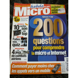 HEBDO MICRO n200 14 février 2002