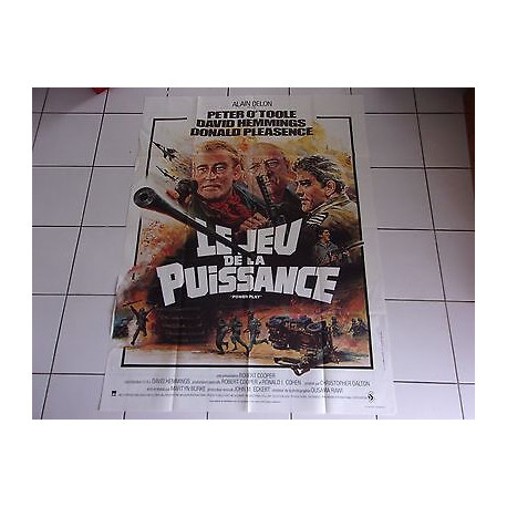 affiche originale 120 x 160 film LE JEU DE LA PUISSANCE Peter O'Toole