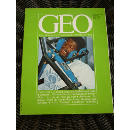 Magazine GEO n21 11