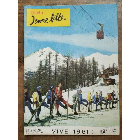 Fillette jeune fille n754 29 Décembre 1960