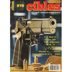 L'amateur D'armes Cibles N° 275 : F.N. Bda 9 - Airstar 200 - P.M....
