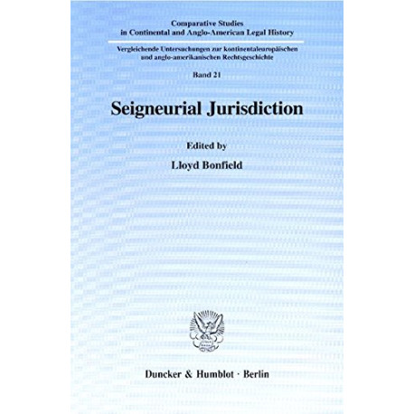 Seigneurial Jurisdiction