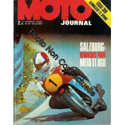 Moto Journal N° 69 : Salzburg: Revanche Pour Nieto Et Ago / Essai...
