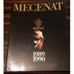LIVRE D'OR DU MECENAT 1989-1990