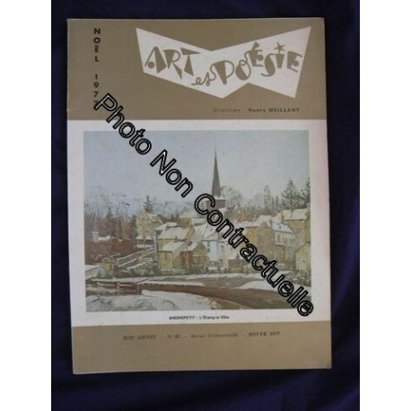 Art Et Poésie N° 81