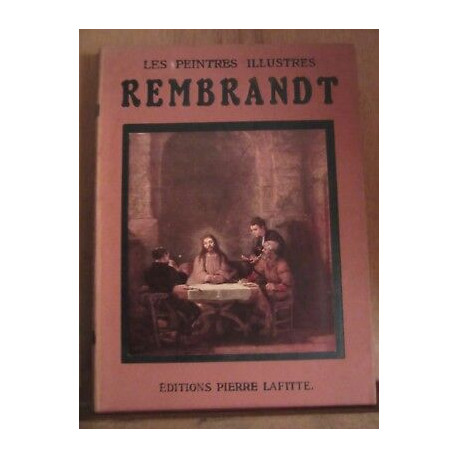 Les peintres illustres rembrandt Editions non daté