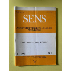 Sens n164 Juifs et chrétiens dans le monde aujourd'hui Janvier 1992