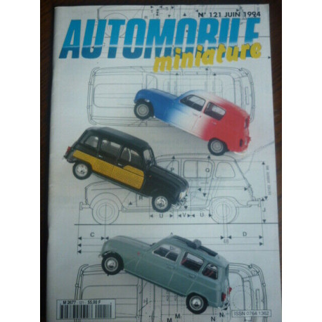 Automobile miniature n121 juin 1994 modélisme