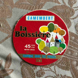 Camembert La Boissiere - 45 pour cent matière grasse 88-J