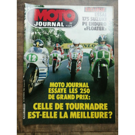 Moto Journal Nº 575 21 Octobre 1982