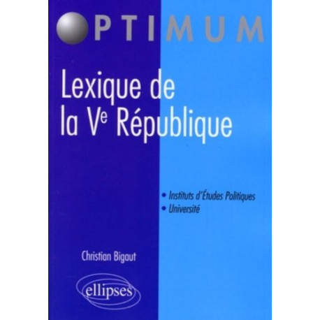 Lexique de la Ve Republique