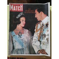 Paris Match n 807 Le Mariage d'Athènes 26 Septembre 1964