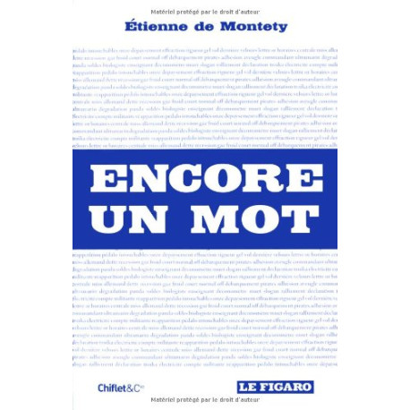 Encore un mot