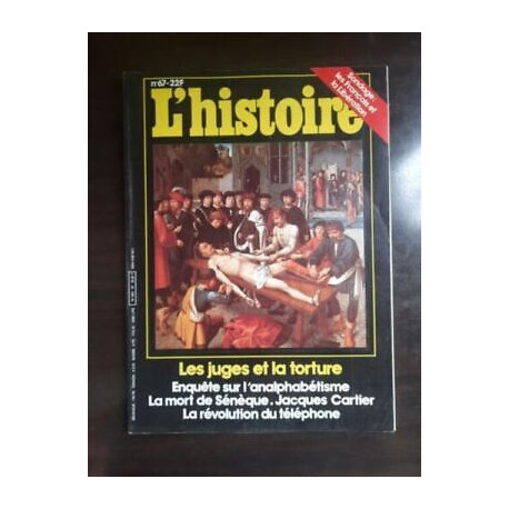 L'histoire Nº 67 Les juges et la torture mai 1984