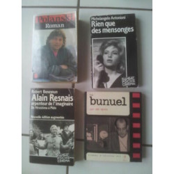 Lote 4 Biografías Filmer Antonioni Novela Polanski