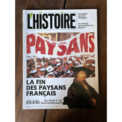 L'Histoire N154 La fin des paysans français