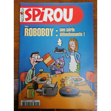 Spirou n3441 Roboboy une série déboulonnante