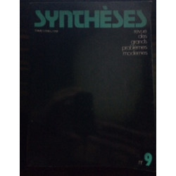 SYNTHESES - TRIMESTRIEL - REVUE DES GRANDS PROBLEMES MODERNES N°9