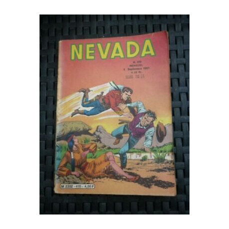 Nevada mensuel n410 Miki le ranger Editions lug 091981