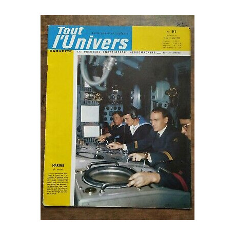 Tout l'Univers Nº 91 hachette 10 au 17 Juillet 1965