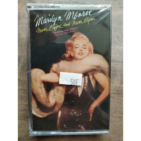 Marilyn Monroe Never before and Never again Cassette Audio NEUVE...