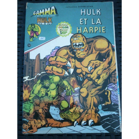 Album Gamma n7 Hulk et la harpie color