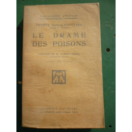 Le drame des poisons Librairie hachette
