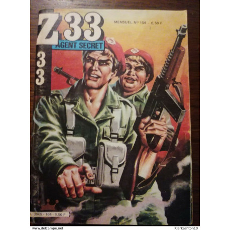Z33 Agent Secret №164 () Éditions Impéria