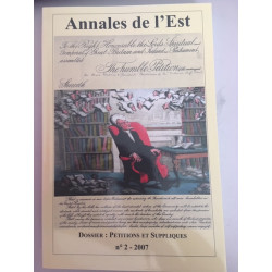 Annales de l'Est Dossier: Petition et suppliques N°2 - 2007