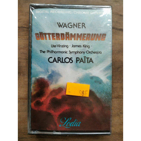 Wagner Götterdämmerung Carlos Paita Cassette Audio-K7 NEUVE SOUS...