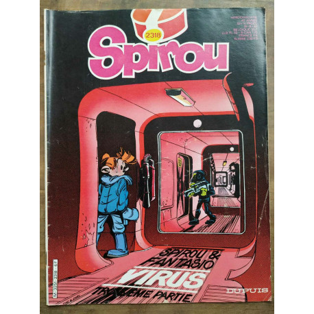 Magazine Spirou n2318 Septembre 1982