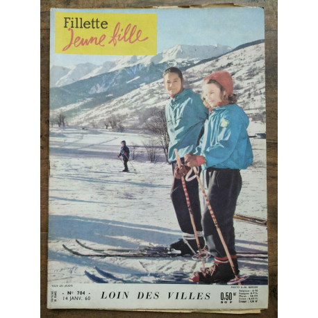 Fillette jeune fille n704 14 Janvier 1960