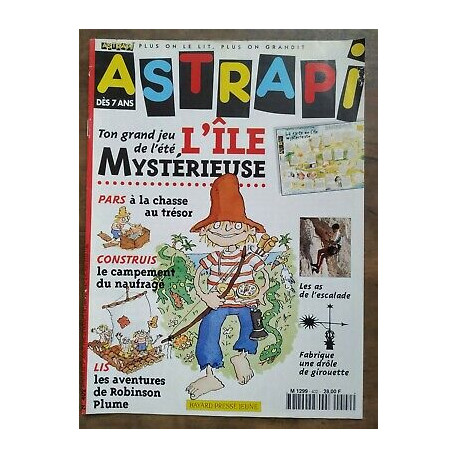 Nº402 L'île Mystérieuse Bayard Presse jeune Aôut