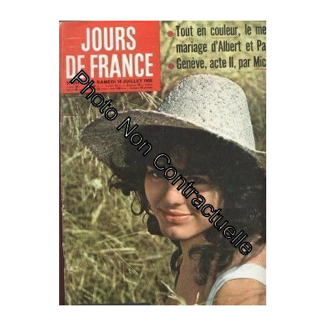 Jours De France 1959 N° 244 : Renoir Fils Du Peintre Catherine...