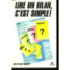 Lire un bilan c'est simple