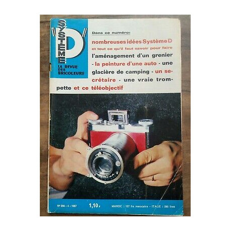 Système D La Revue des Bricoleurs Nº 256 4 1967
